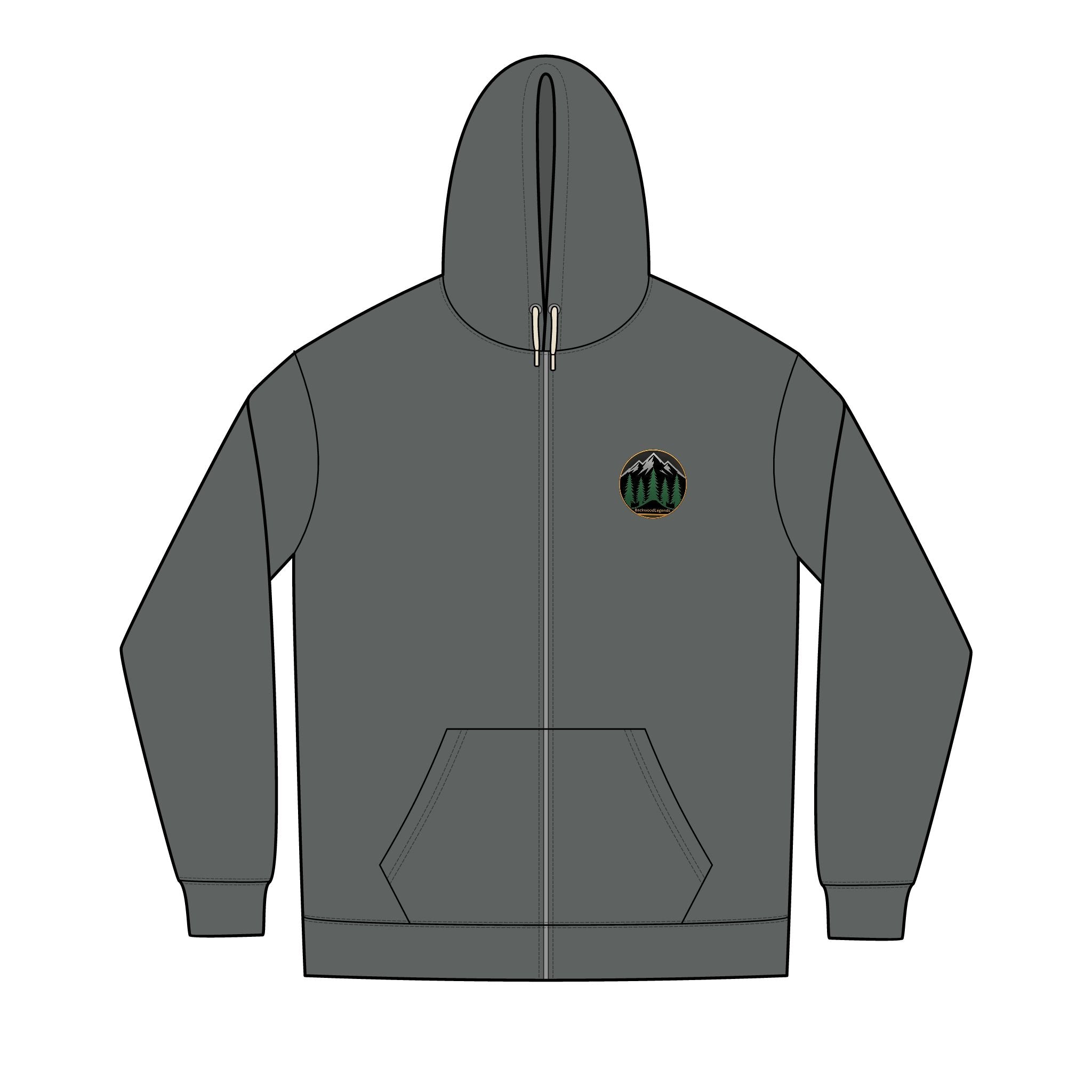 Icarus of the Living Canopy Full Zip Hoodie