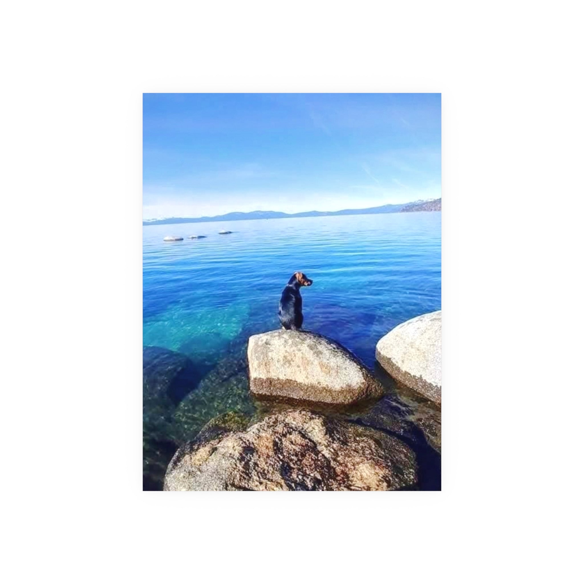 Guardian of the Blue Silence Fine Art Piece