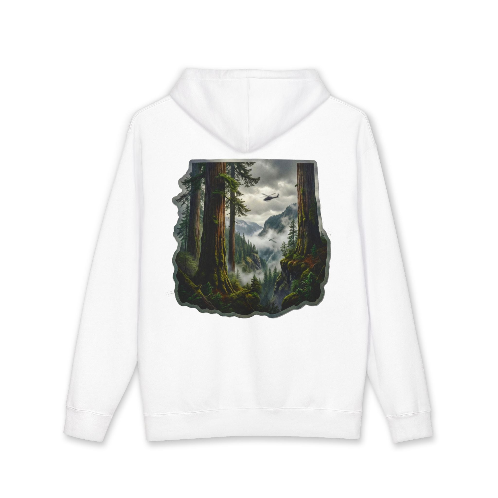 Silent Canopy Raised Hoodie