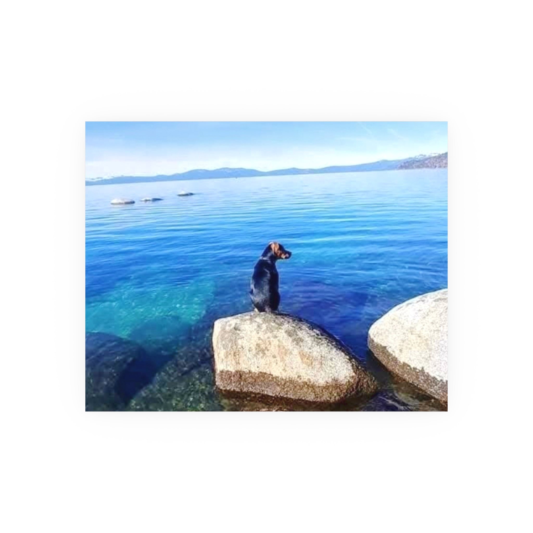 Guardian of the Blue Silence Fine Art Piece