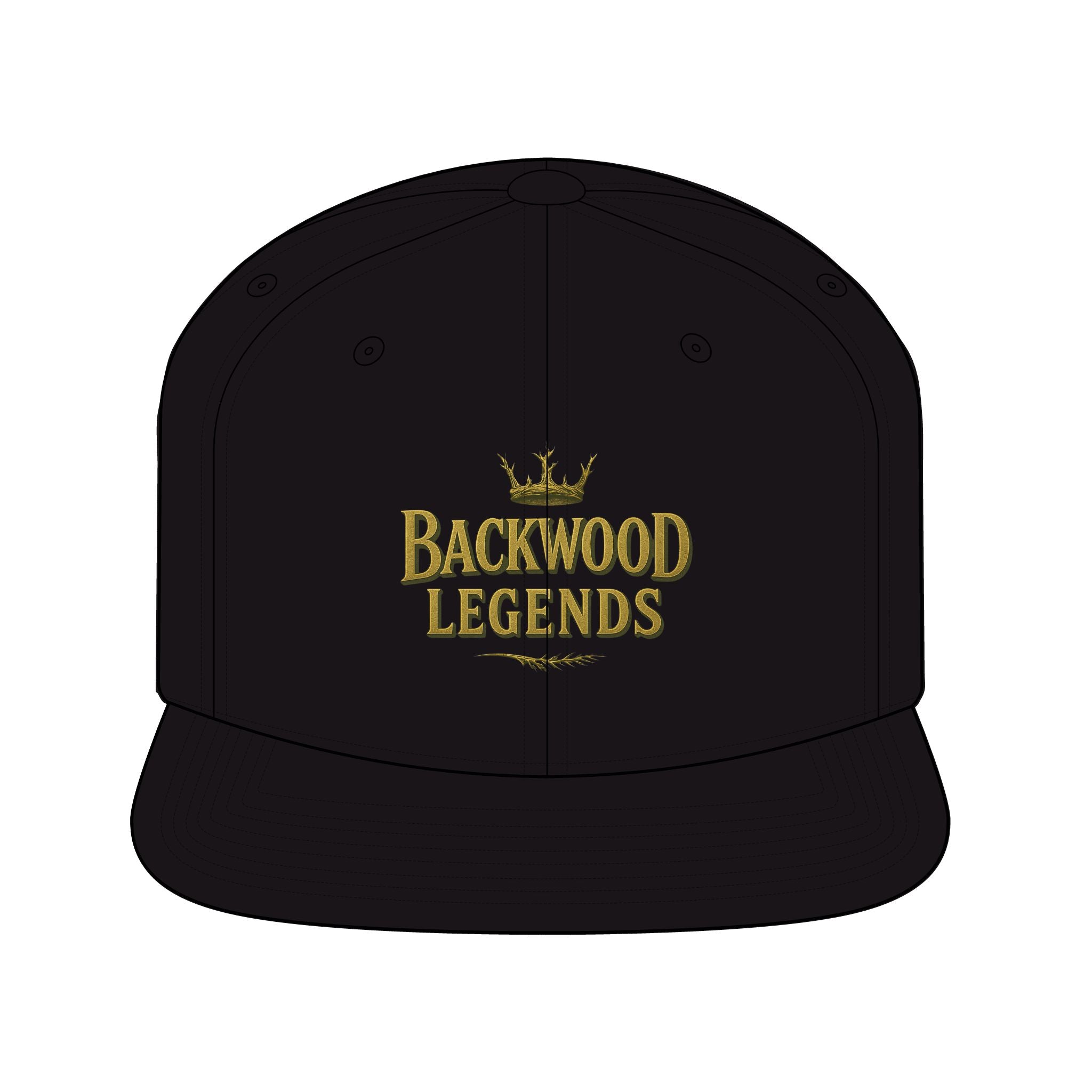 Backwood Legends Script Crown Hat