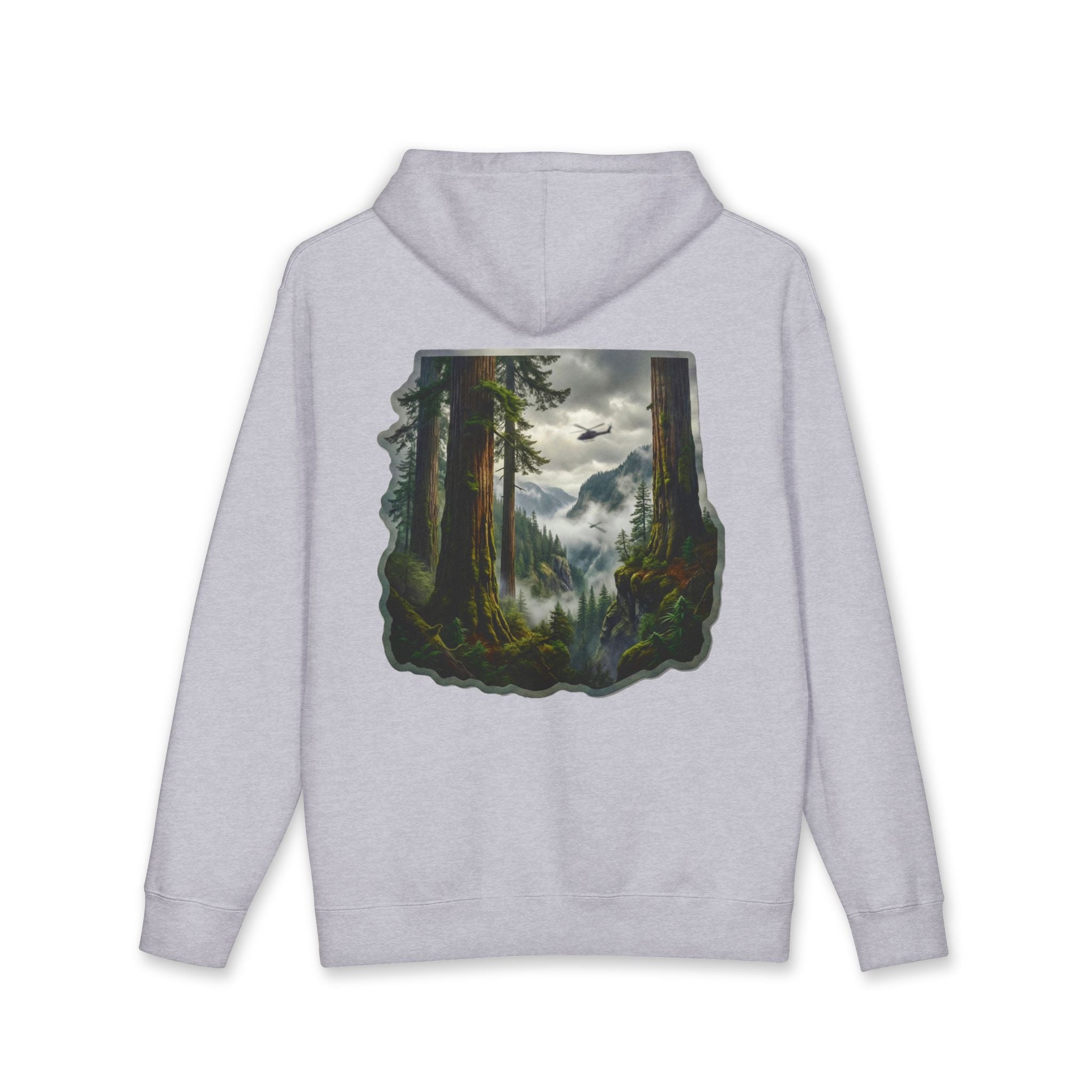 Silent Canopy Raised Hoodie