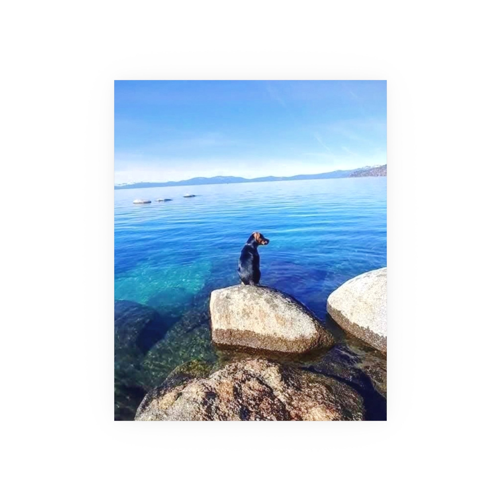 Guardian of the Blue Silence Fine Art Piece