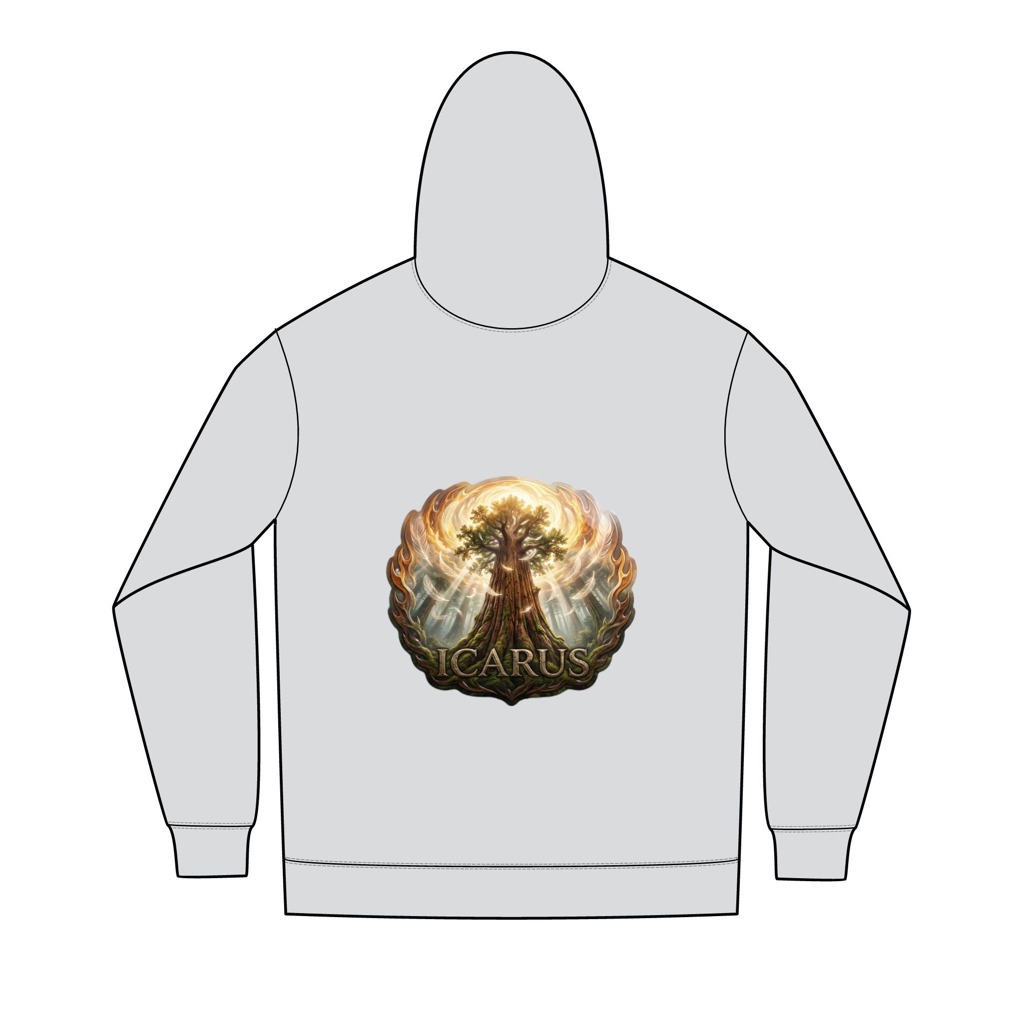 Icarus of the Living Canopy Full Zip Hoodie