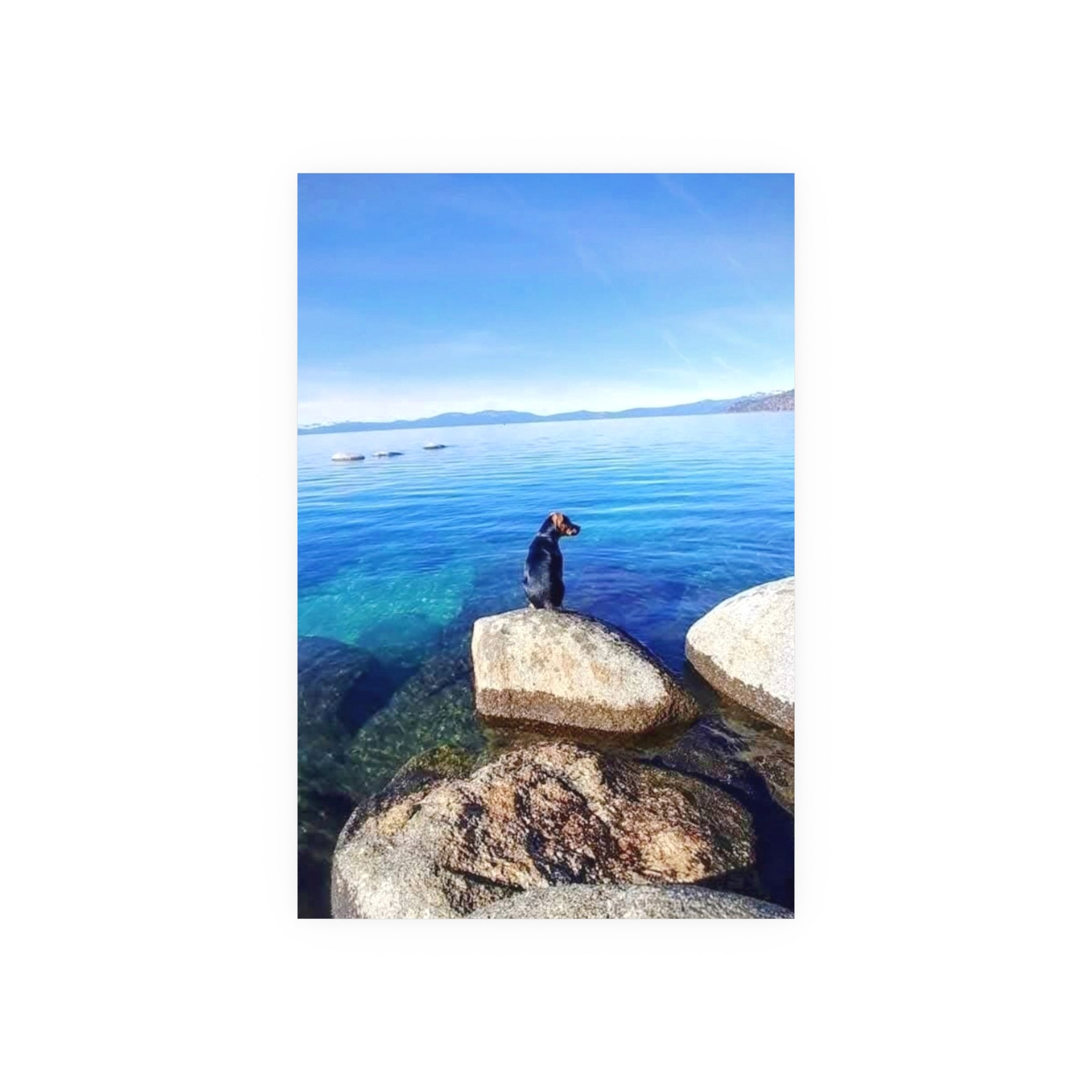 Guardian of the Blue Silence Fine Art Piece