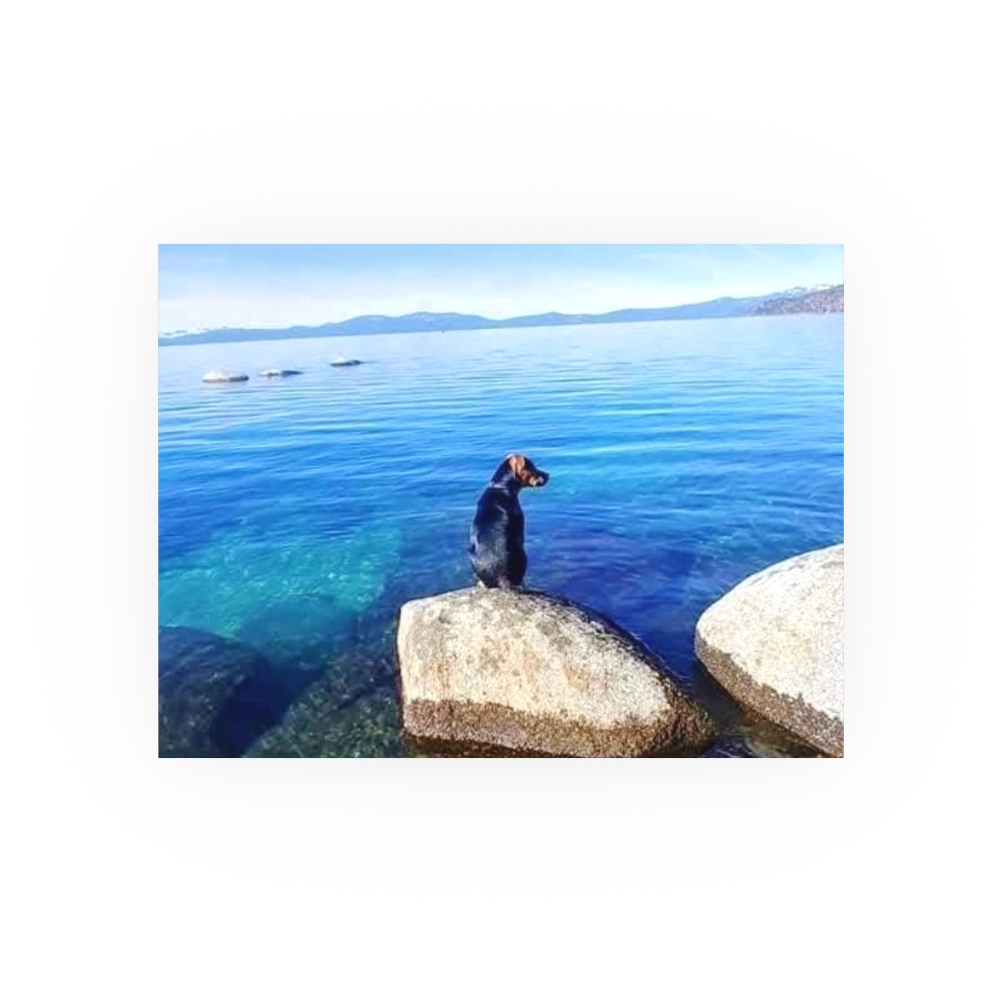 Guardian of the Blue Silence Fine Art Piece