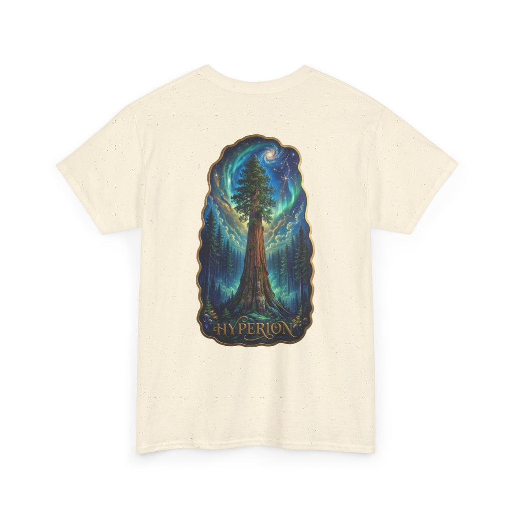 Hyperion Rising: Where Earth Touches the Stars Short Sleeve Shirt