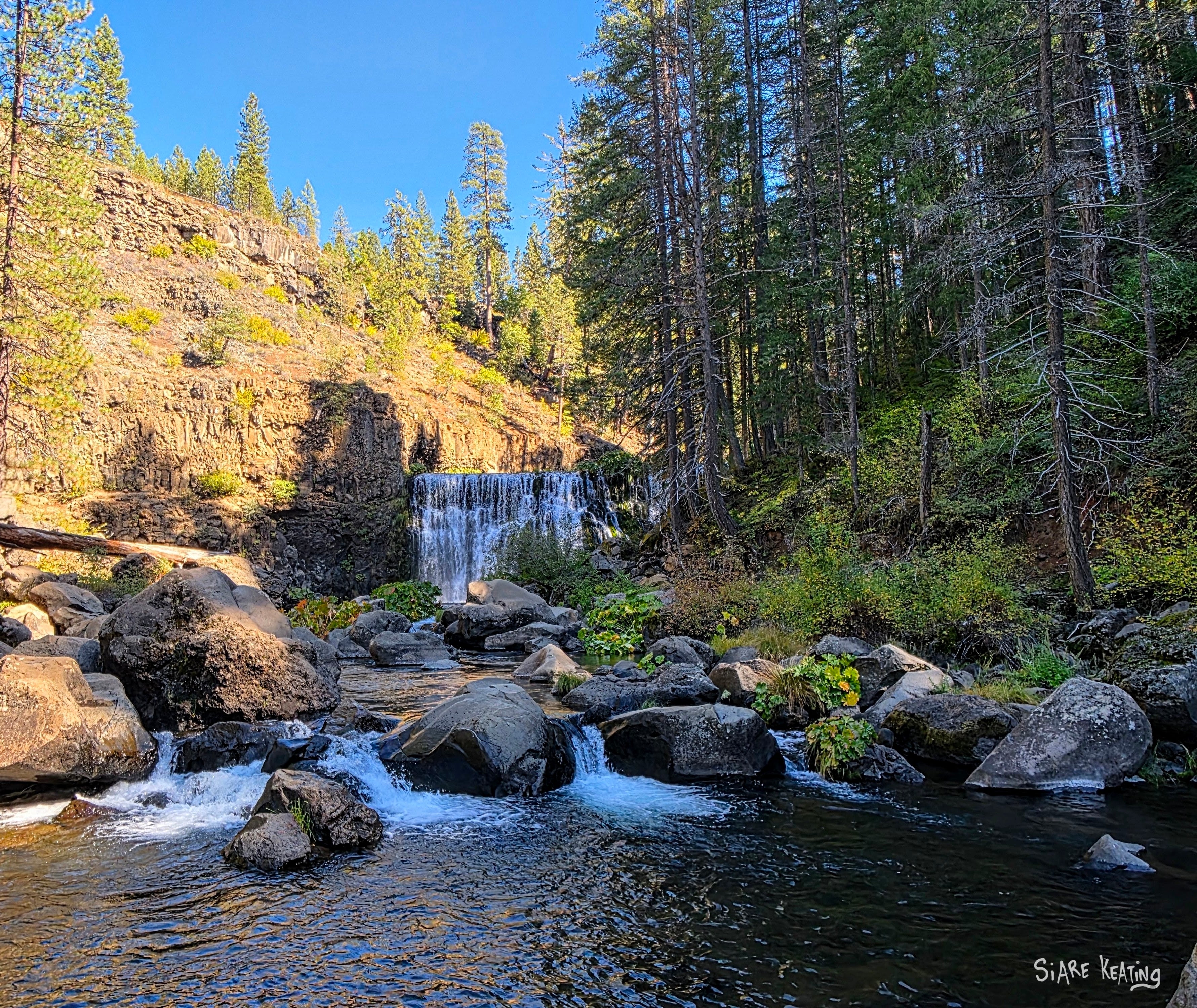 Middle McCloud Falls A Fine Art Photo