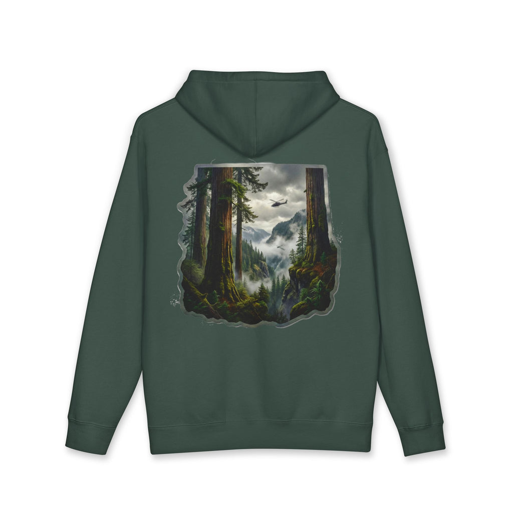 Silent Canopy Raised Hoodie