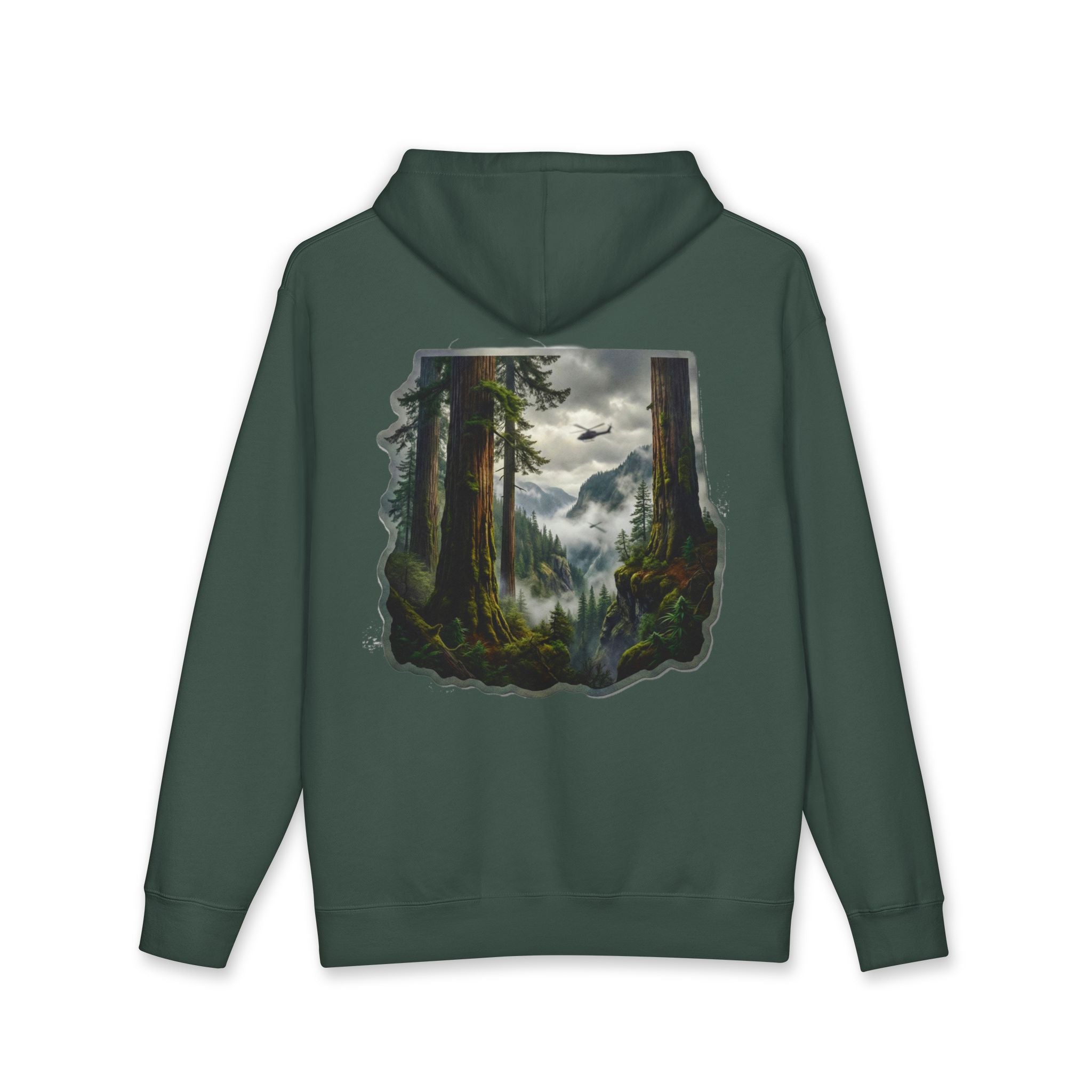 Silent Canopy Raised Hoodie