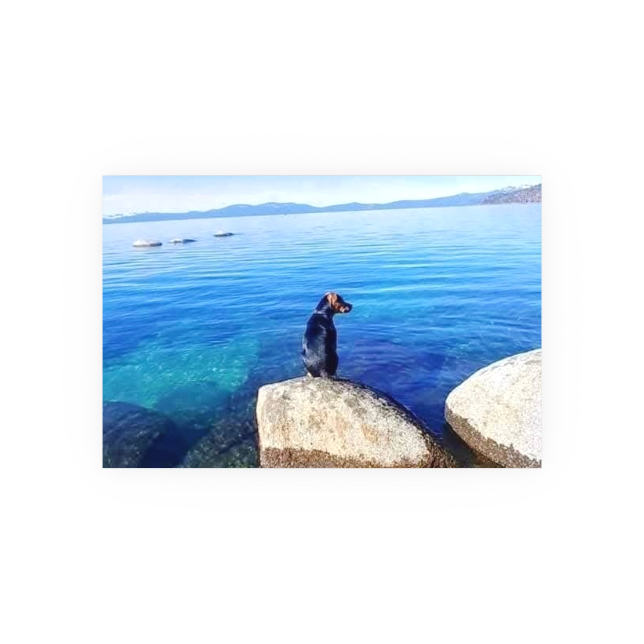 Guardian of the Blue Silence Fine Art Piece