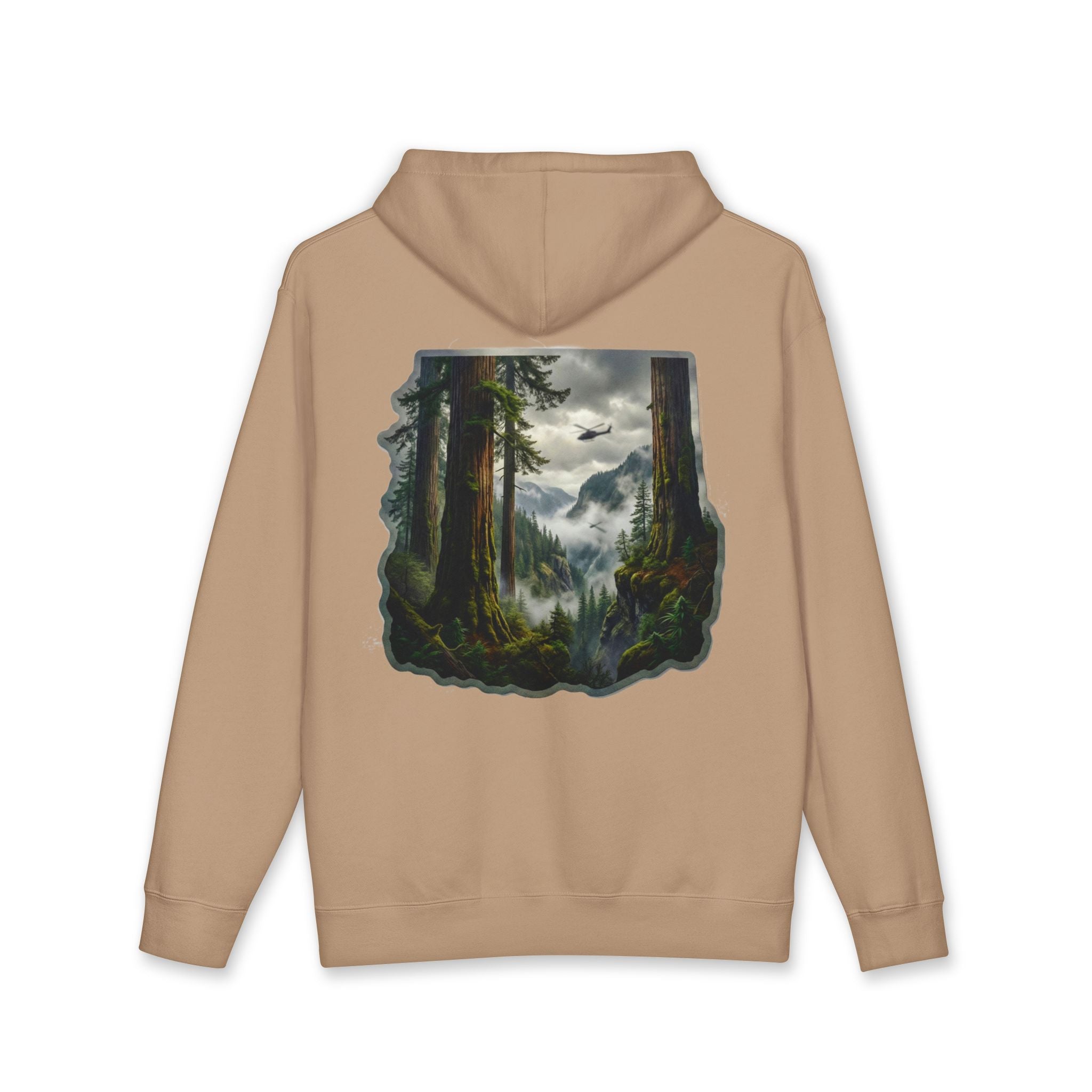Silent Canopy Raised Hoodie