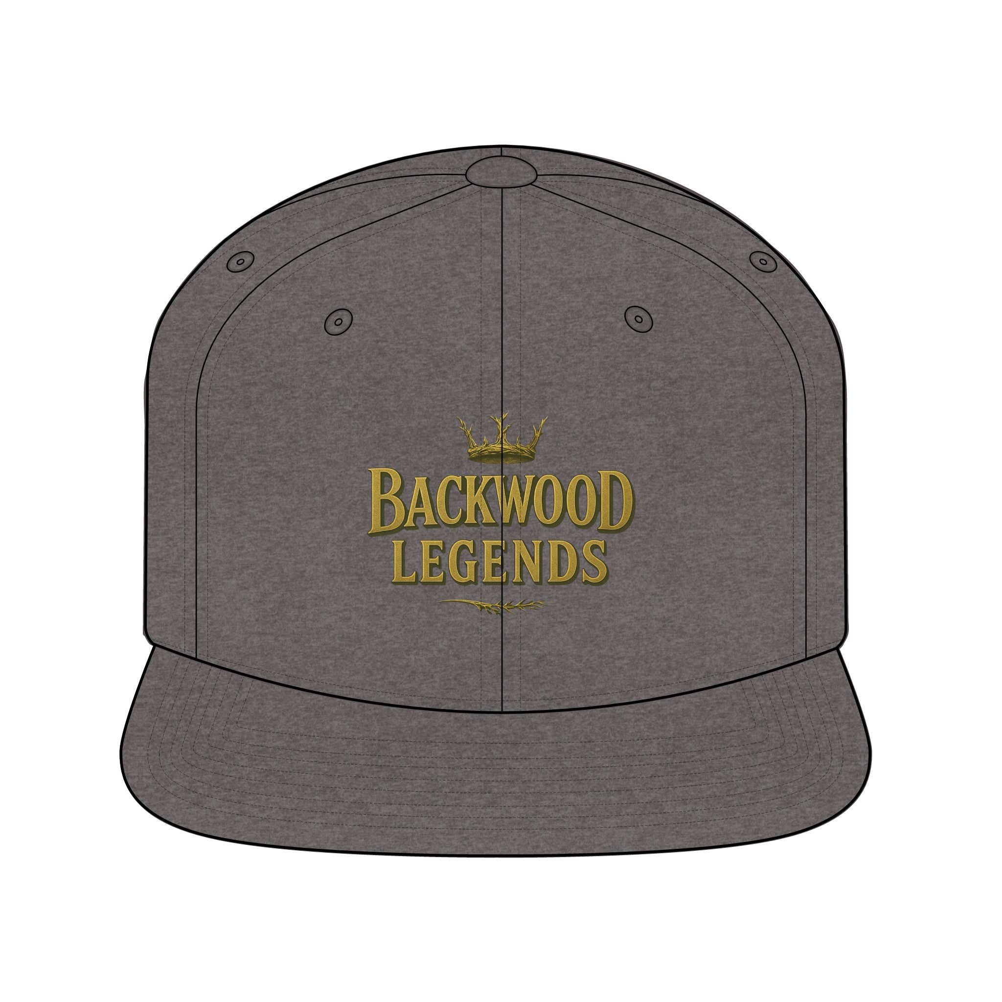 Backwood Legends Script Crown Hat