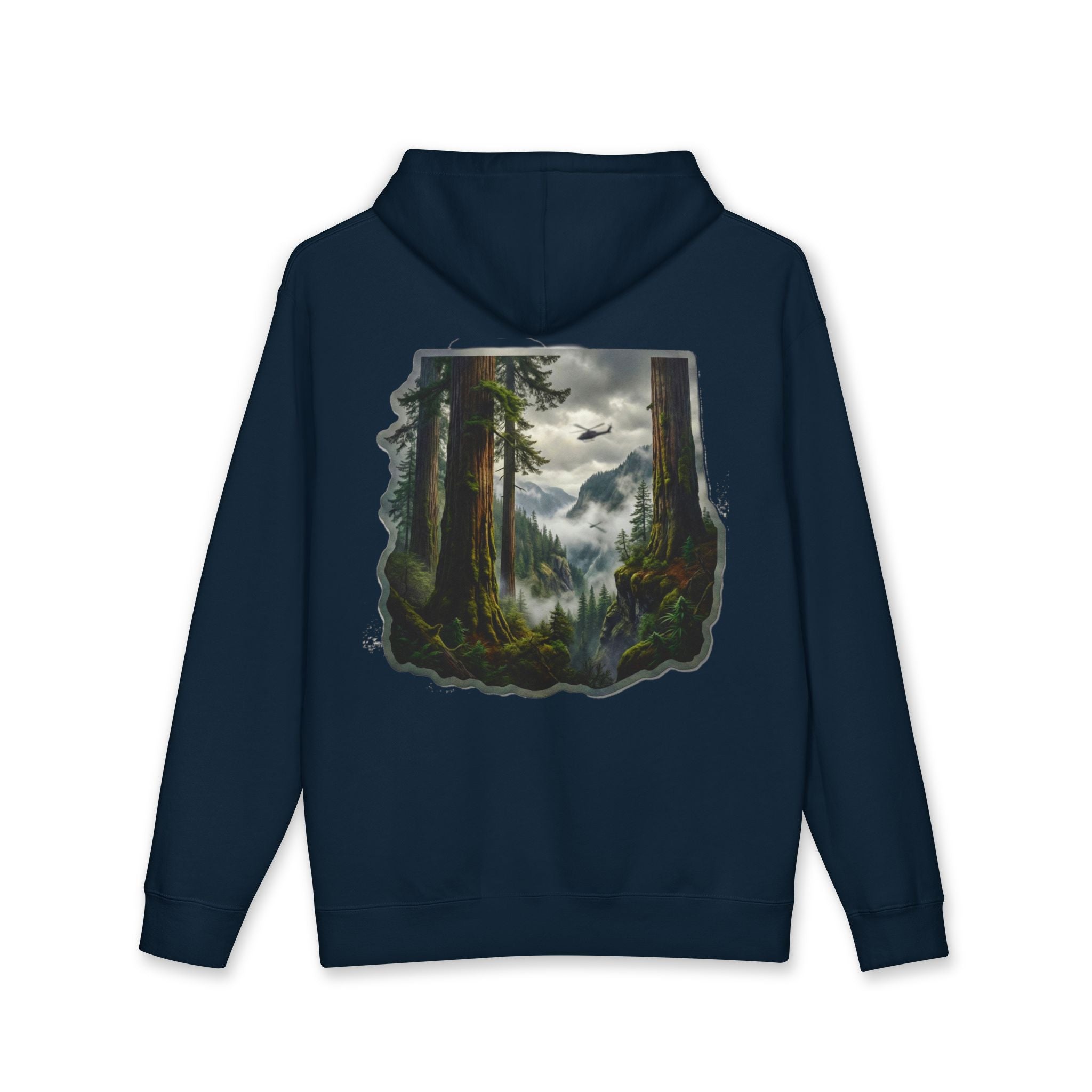 Silent Canopy Raised Hoodie