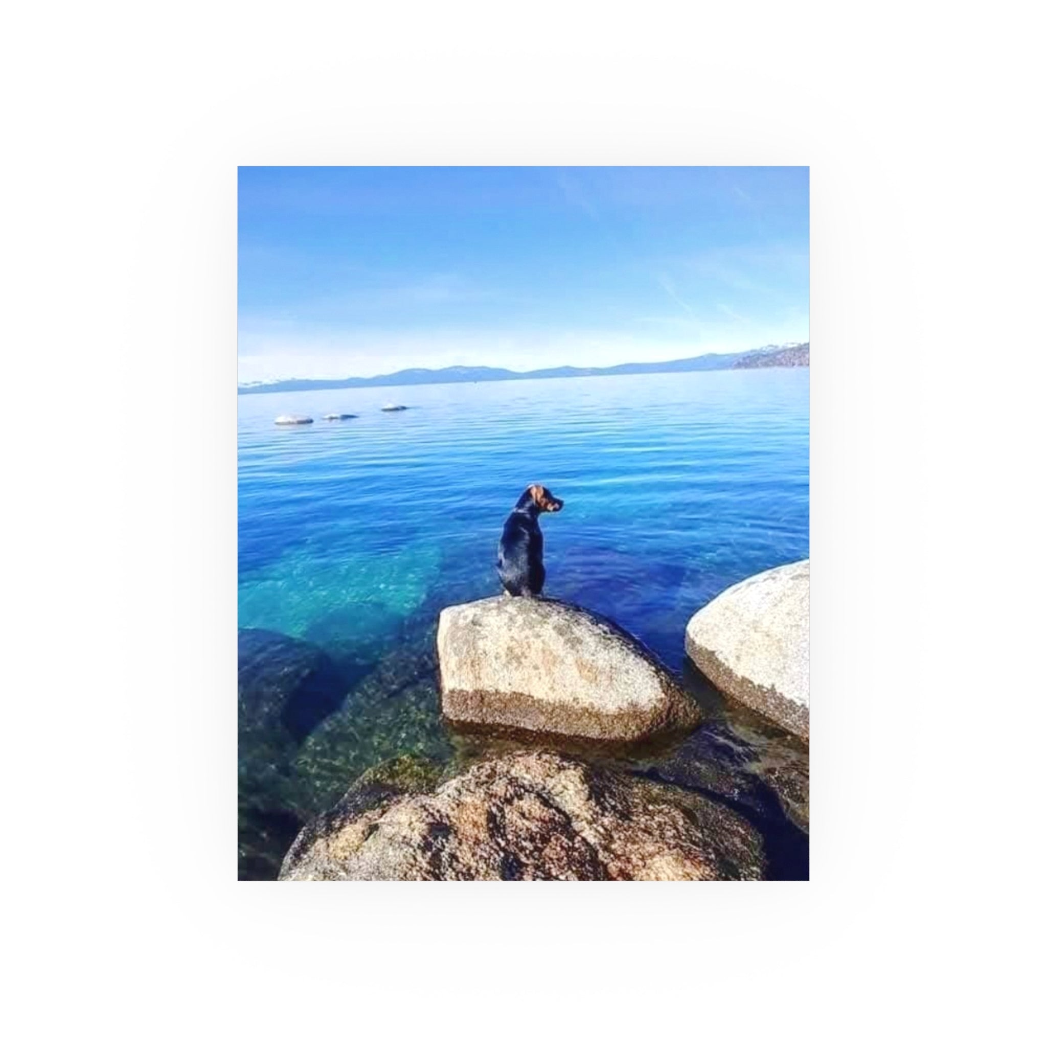 Guardian of the Blue Silence Fine Art Piece