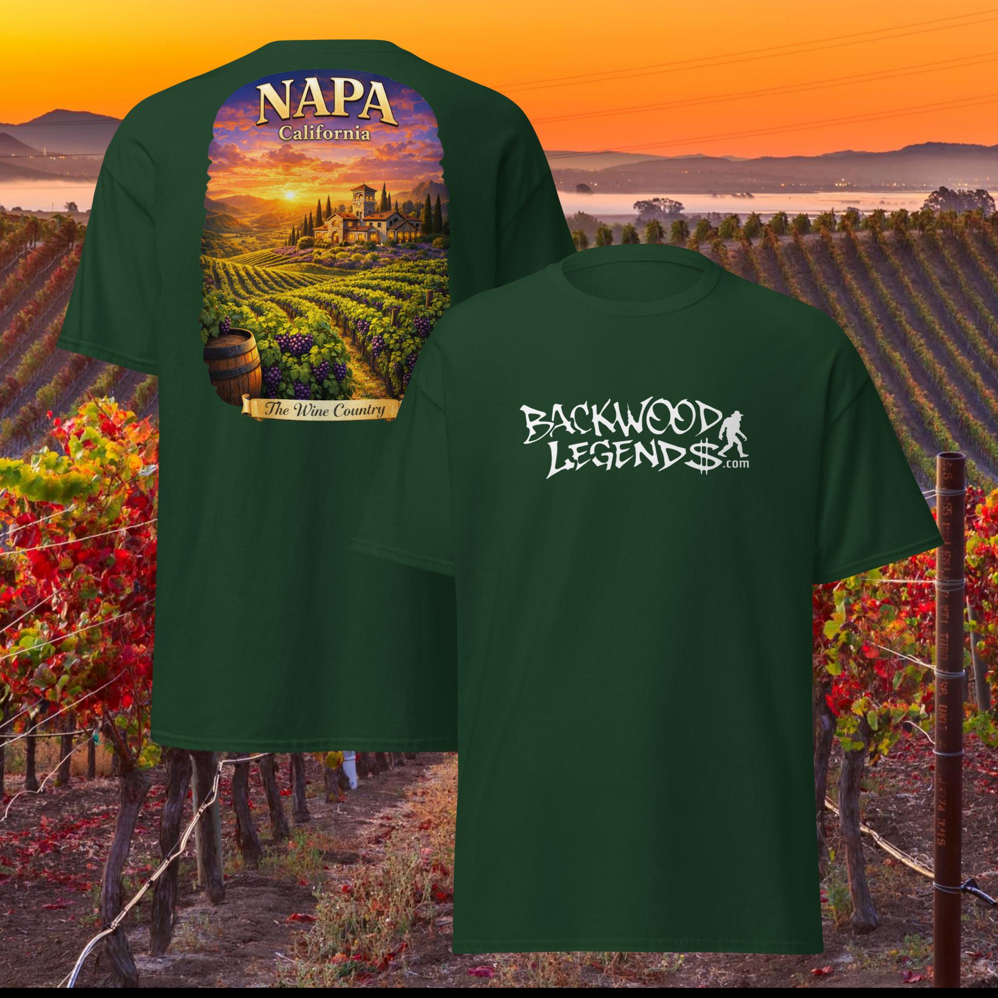 NAPA TShirt Wine Country