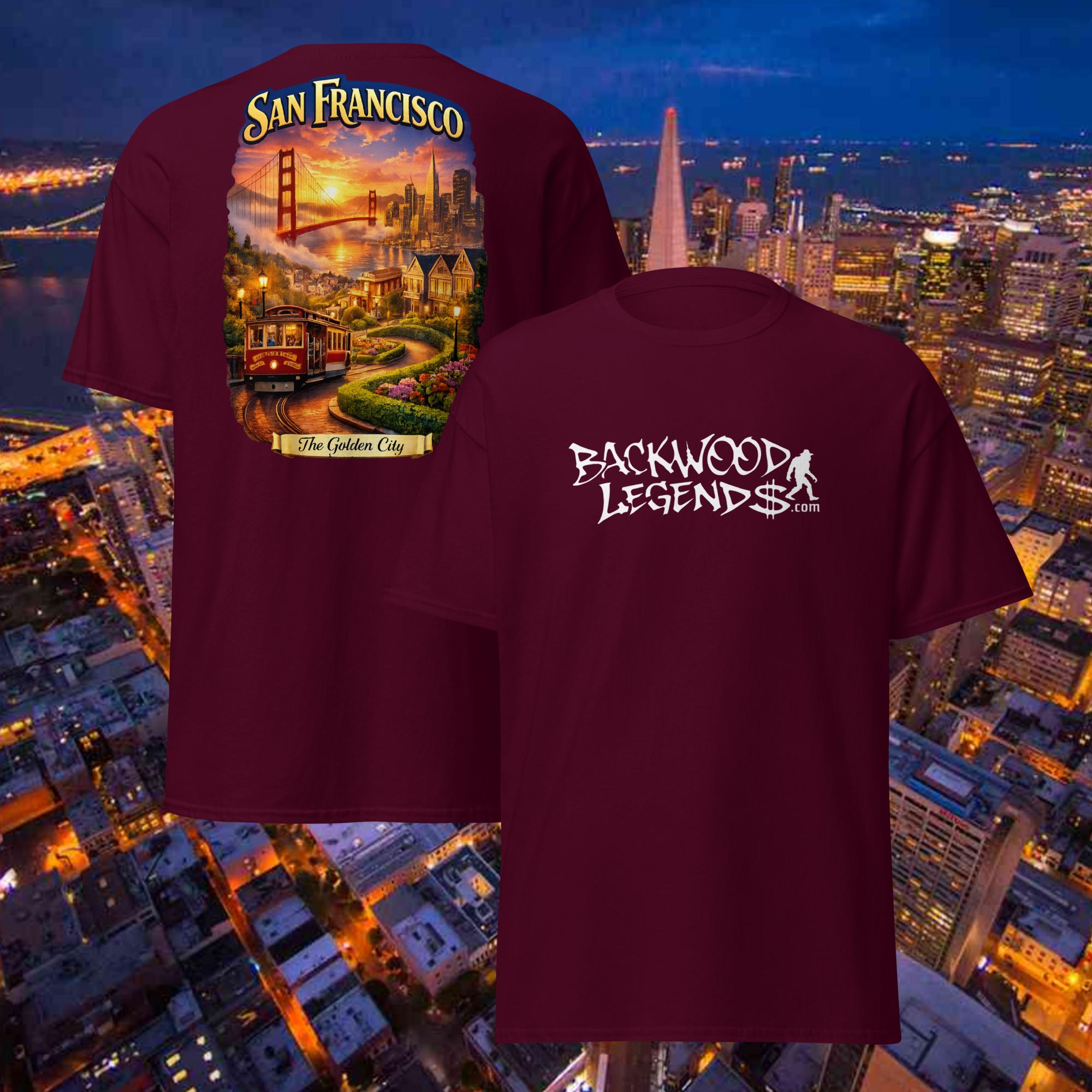 San Francisco TShirt The Golden City